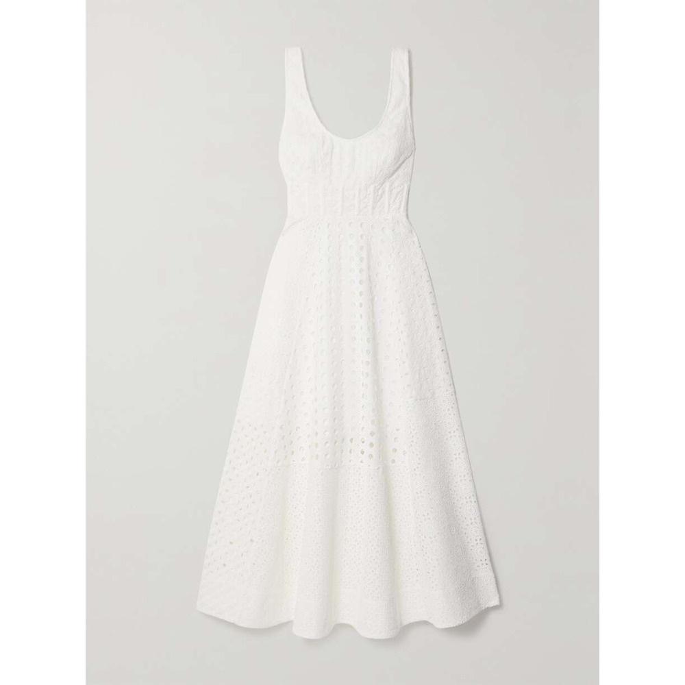 Zimmermann White Eyelet Dress